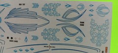 1980 Monte Carlo Class Action MPC 1/25 Custom Show Car Pin Stripes Emblems