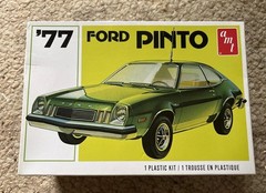 Vintage AMT ‘77 FORD PINTO CAR MODEL KIT 1/25 SCALE 1129M/12 NIOB FS Parts