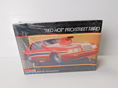 1986 Monogram 1/24 Red Hot Pro Street T-Bird Thunderbird KIT 2738 Sealed