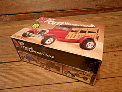 Vintage 1987 AMT/ERTL 1929 FORD Woody /Pickup No. 6518 Model Kit – NEW SEALED!