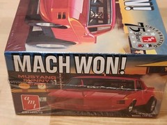 AMT Mach Won 1970 Ford Mustang Funny Car Plastic Model Kit Sealed