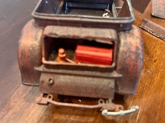 Fabulous! Pro-Built Hubley 1930 “Barn Find” Packard Roadster 1:22 Model Car