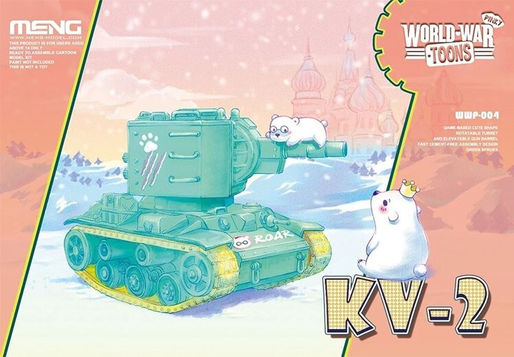 MENG WWP-004 KV-2 Heavy Tank [Q Edition]