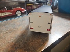 VINTAGE SURVIVOR MPC.REVELL.AMT. BUILT MODEL RACING TRAILER CUSTOM MADE