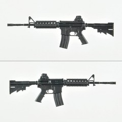 TomyTec Little Armory 1/12 M4 ASSAULT RIFLE LABC01 Plastic Model Kit