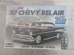 1957 57 CHEVY BEL AIR CHEVROLET MODEL KIT 1/25 SCALE Drag Race Slot Car Body,NEW