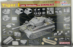 Dragon Models 6383 Tiger I Late Production w/Zimmerit Pz Pz.Kpfw.VI Ausf.E