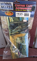 Model Maker Custom Case Accessories 1:18 3 Piece Scenery Panels Rural