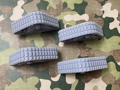 Resin Tank Track Truck wheels For Model Truck 1/24,1/25 Scale