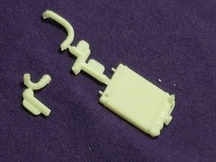 1940 Willys RADIATOR & HOSES for AMT 1:25 Model Kit 40