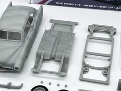 1:25 Kaiser Henry J 1951 Model Resin Kit With Clear Parts Included