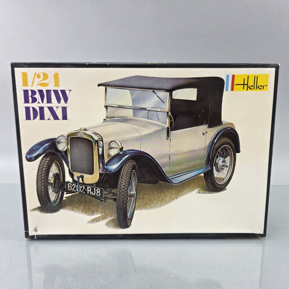 Heller 700 1/24 BMW DIXI Two Door Coupe Passenger Car Model Kit Vintage OPEN BOX