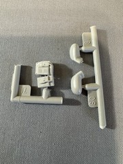 AMT/ERTL 6808 Dodge Viper RT/10 Parts Kit Bash Parts #71 #80L #81R