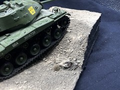 1/35 Scale Military Diorama Base Terrain Display Model Soldiers Figures Diecast