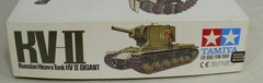 TAMIYA RUSSIAN KV-II WWII HEAVY TANK MODEL KIT 1/35 35063