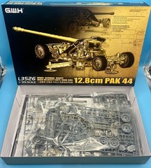 Great Wall Hobby 1/35 GWH L3526 WWII Krupp 12.8cm Pak44 High Velocity Anti Tank