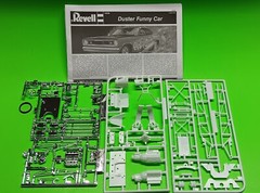 70 1970 Plymouth Duster Funny Car 1/24 426 Motor Frame Axle Rear End Roll Cage