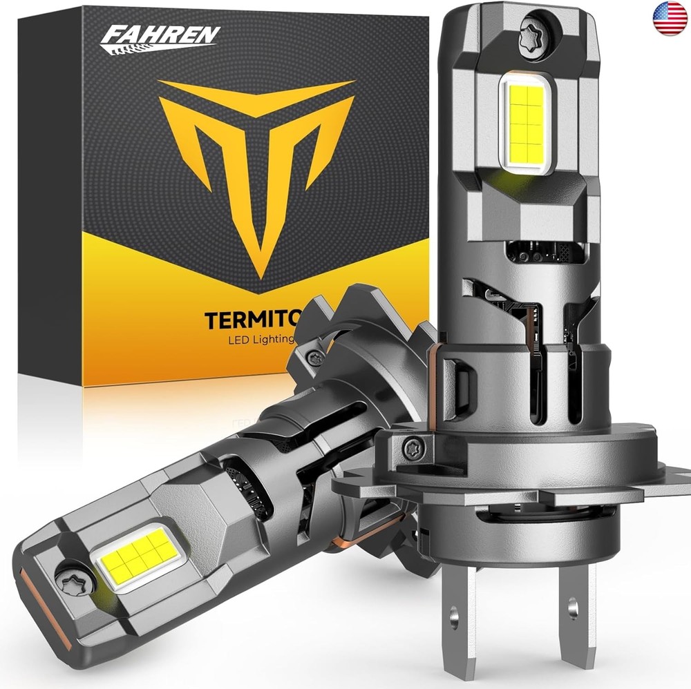 FAHREN ?????????-??? H7 LED Bulbs, ??,????? ????% Brighter, 6500K Cool White,