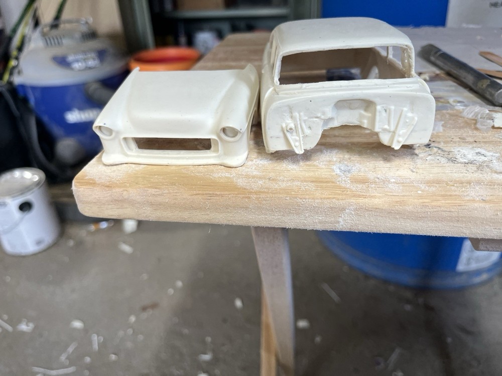 55 Chevy Flipnose Resin Body