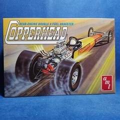 🌟 Body Shell & Frame Copperhead Dragster 1:25 Scale 1000s Model Car Parts 4 Sal