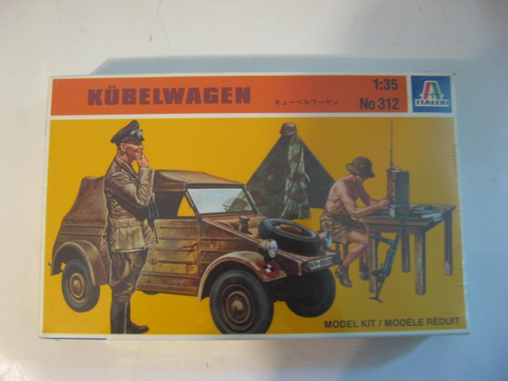 ITALERI 1/35 SCALE-KUBELWAGEN—FACTORY SEALED–$12.90 SHIPPING