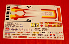 AMT 1977 Ford Mustang Decal Sheet 1/25