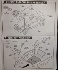 32 FORD SPEEDWAGON – STEERING WHEEL n COLUMN – REVELL – MODEL CAR KIT PARTS LOT