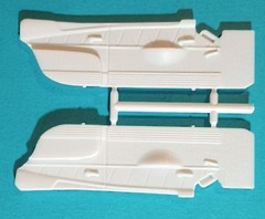 58 EDSEL PACER STOCK DOOR PANELS – AMT 1087M – MODEL KIT PARTS LOT FORD MERCURY