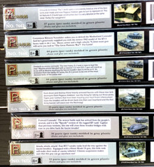 6 X PEGASUS 1/72 WW II RUSSIAN / SOVIET TANKS 2 PER BOX PLASTIC MODEL KITS F/S