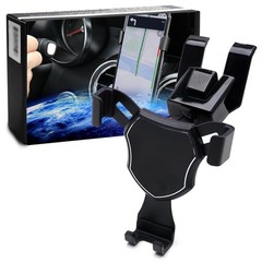 Ijdmtoy Smartphone Gravity Holder W/Exact Fit Clip-On Dash Mount Compatible