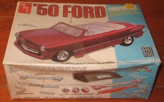 AMT 1950 Ford Convertible T353 1956 Fairlane T271 Lot of 2 Sealed 1970s Issue
