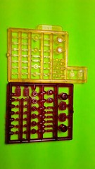 Autocar A64B 1/25 DC-9964B yellow red amber beacon marker cab trailer lights lot