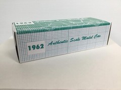 New 1962 Lincoln Continental Promo Model REPLICA BOX ONLY..NO CAR