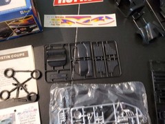 REVELL – HOT ROD ’50 AUSTIN COUPE DRAG GASSER – WITH OPTIONAL DECALS -#2