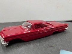 C11 AMT 1960 Pontiac Bonneville Hardtop Craftsman built model Car Vintage 1/25