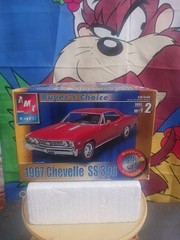 1/25 1967 Chevelle S.S. 396 !Amt Open Box ! Missing Decal Sheet !
