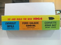Palmer 1964 Ford Thunderbird Hardtop model kit #6411 1/25 Read description