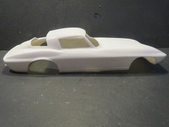 67′ Corvette AWB Resin Body & ‘The Shark” Decal from Fremont Racing