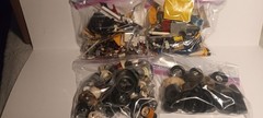 Giant lot of plastic model parts. car and truck.