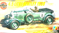 AIRFIX 1/32 SCALE HISTORIC CARS SERIES 2 4 1/2 LITRE BENTLEY 1930 KIT #02446~NEW