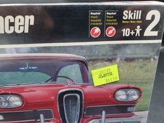 🔥🔥😎1999 AMT / ERTL ’58 Edsel Pacer 1/25 Scale Plastic Model (MPN 30032)🔥😎🚦