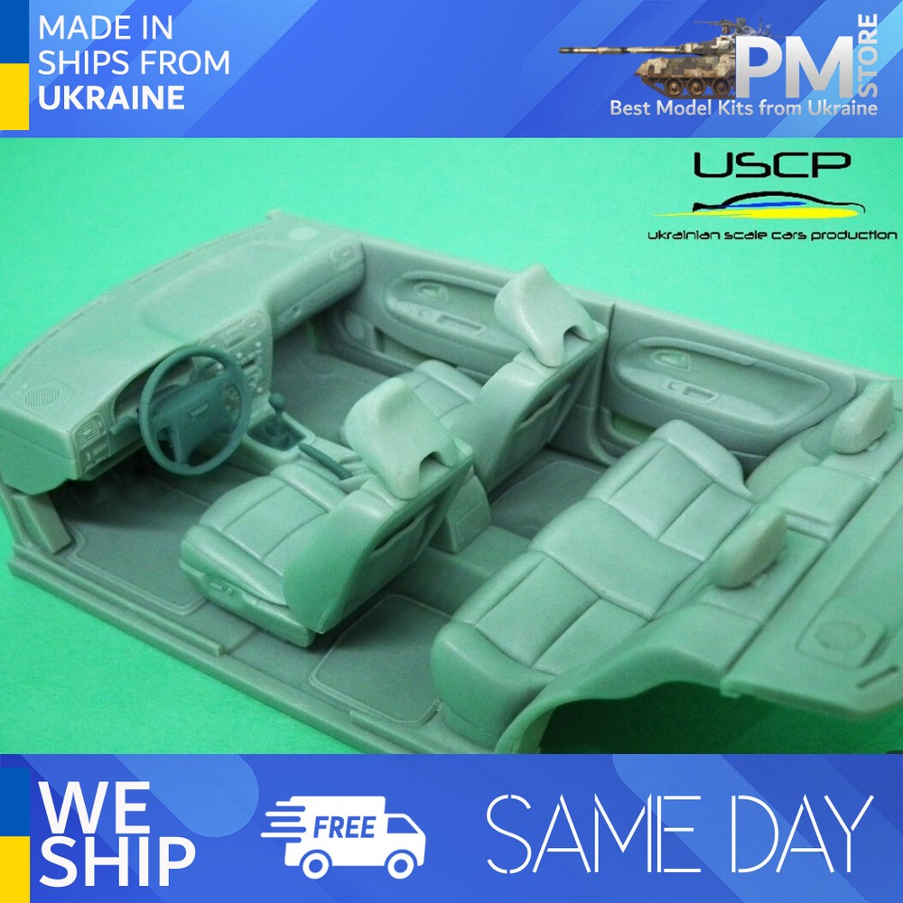 USCP 24T065 1/24 Volvo S40 Street interior detail-up set