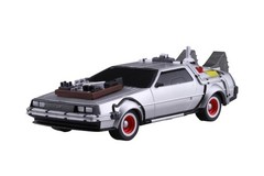 Back To The Future Part III pullback model kit 1:43 snap DeLorean time machine