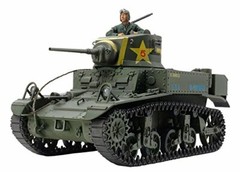 Tamiya US Light Tank(Military) M3 Stuart Late Production Plastic Model Kit NEW