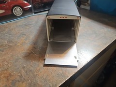 VINTAGE SURVIVOR MPC.REVELL.AMT. BUILT MODEL RACING TRAILER CUSTOM MADE