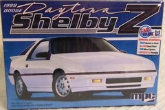 NEW SEALED 2024 MPC 1988 Dodge Daytona Shelby Z 1/25 Model Kit