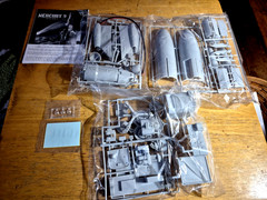 PEGASUS HOBBIES Model MERCURY 9 ROCKET Kit #9103