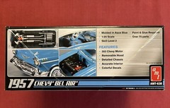 1:25 Complete 1957 Chevy Bel Air AMT AMT-638