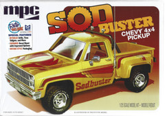 ‘Retro Deluxe’ Issue MPC ‘SOD BUSTER’ Chevy 4X4 Pickup Truck 1/25 972 (104) ST
