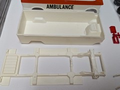 AMT Rescue 911 Ambulance Van Plastic Model Parts Builder Junkyard